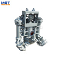 Excavator driven 45kw particle size 36mm hydraulic power unit submersible sand dredging mining slurry pump